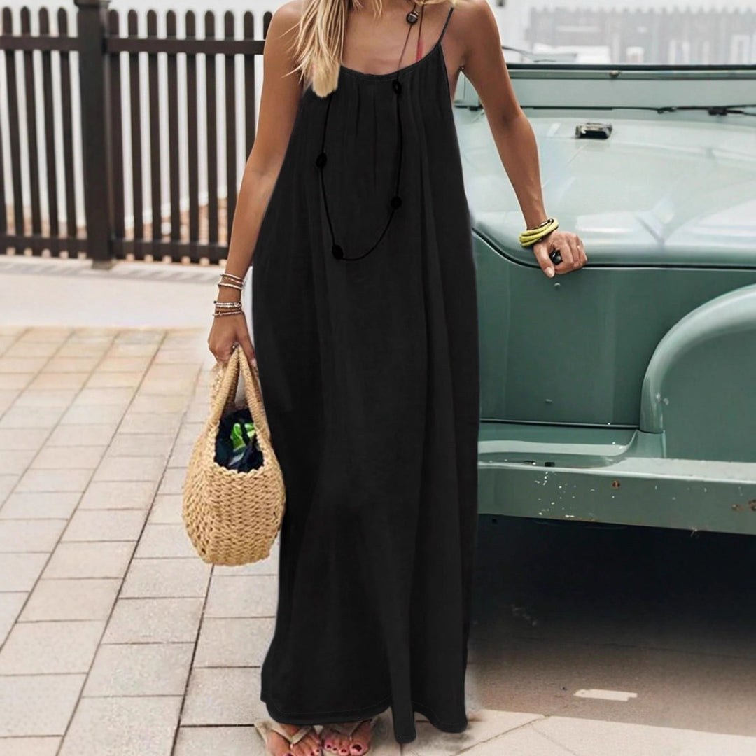 Backless Loose Loungewear Dress