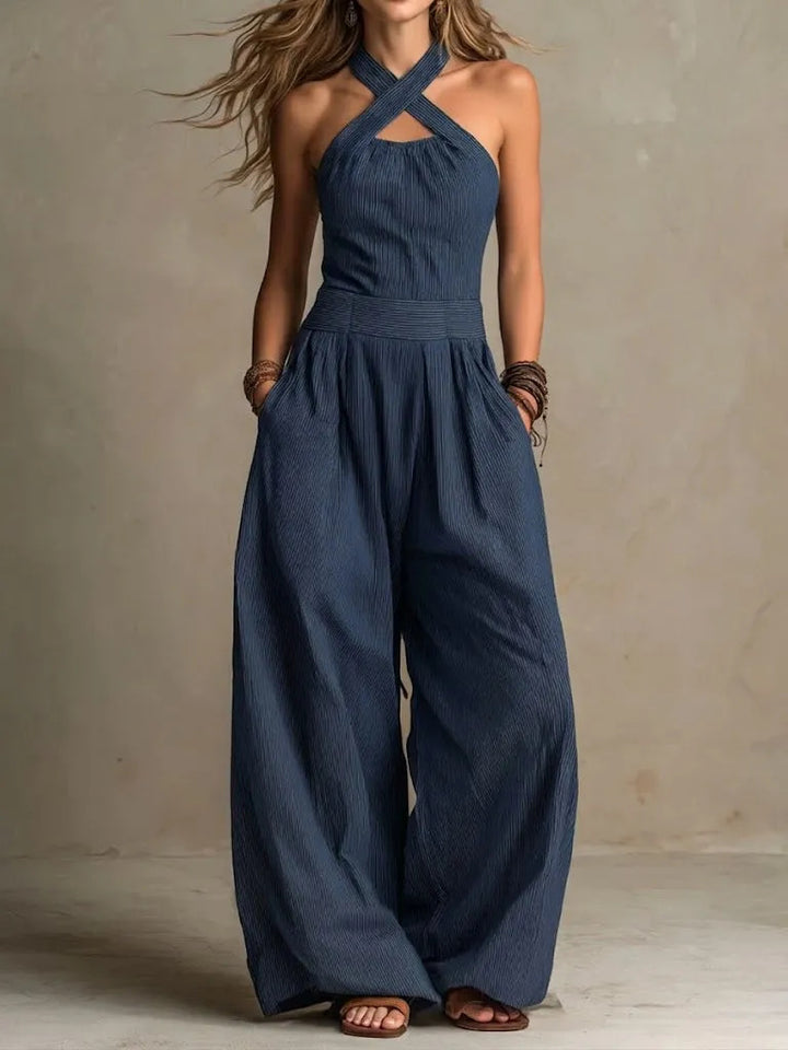 Loose Wide-Leg Jumpsuit