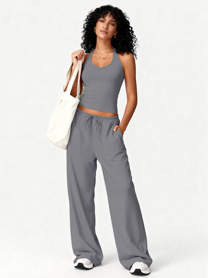 Womens Quick Dry Yoga Fitness Set