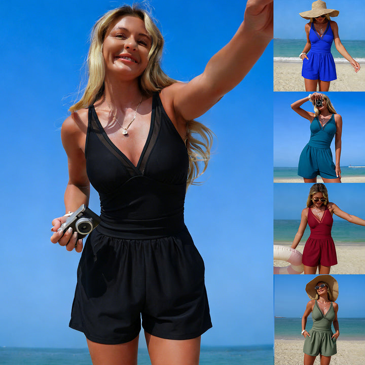 Solid-color women&