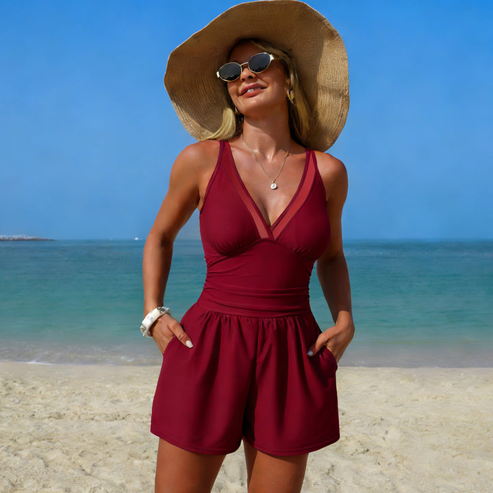 Solid-color women&