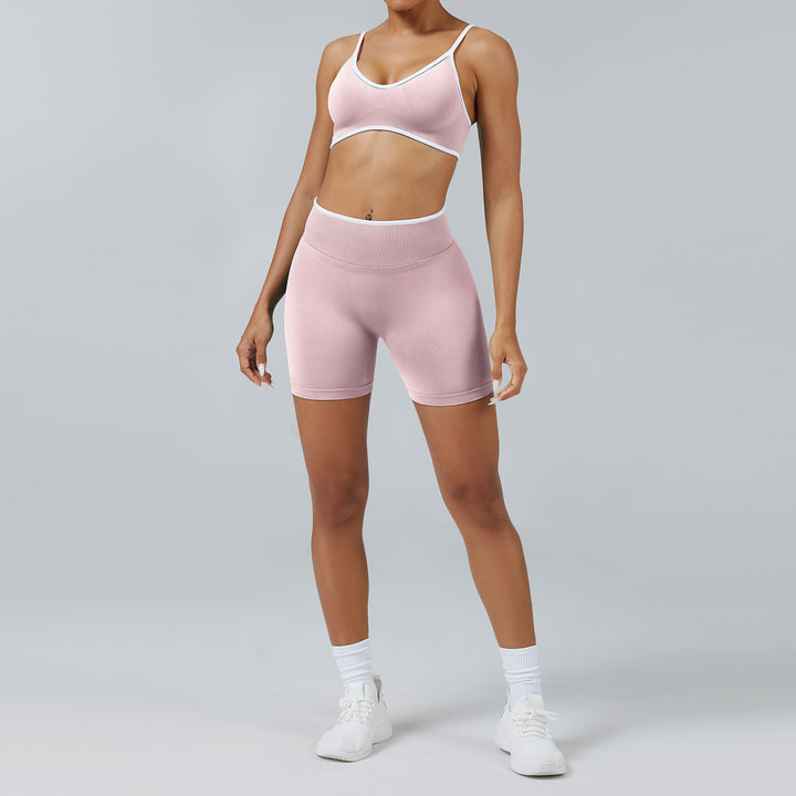 Womens Seamless Yoga Sportswear Set