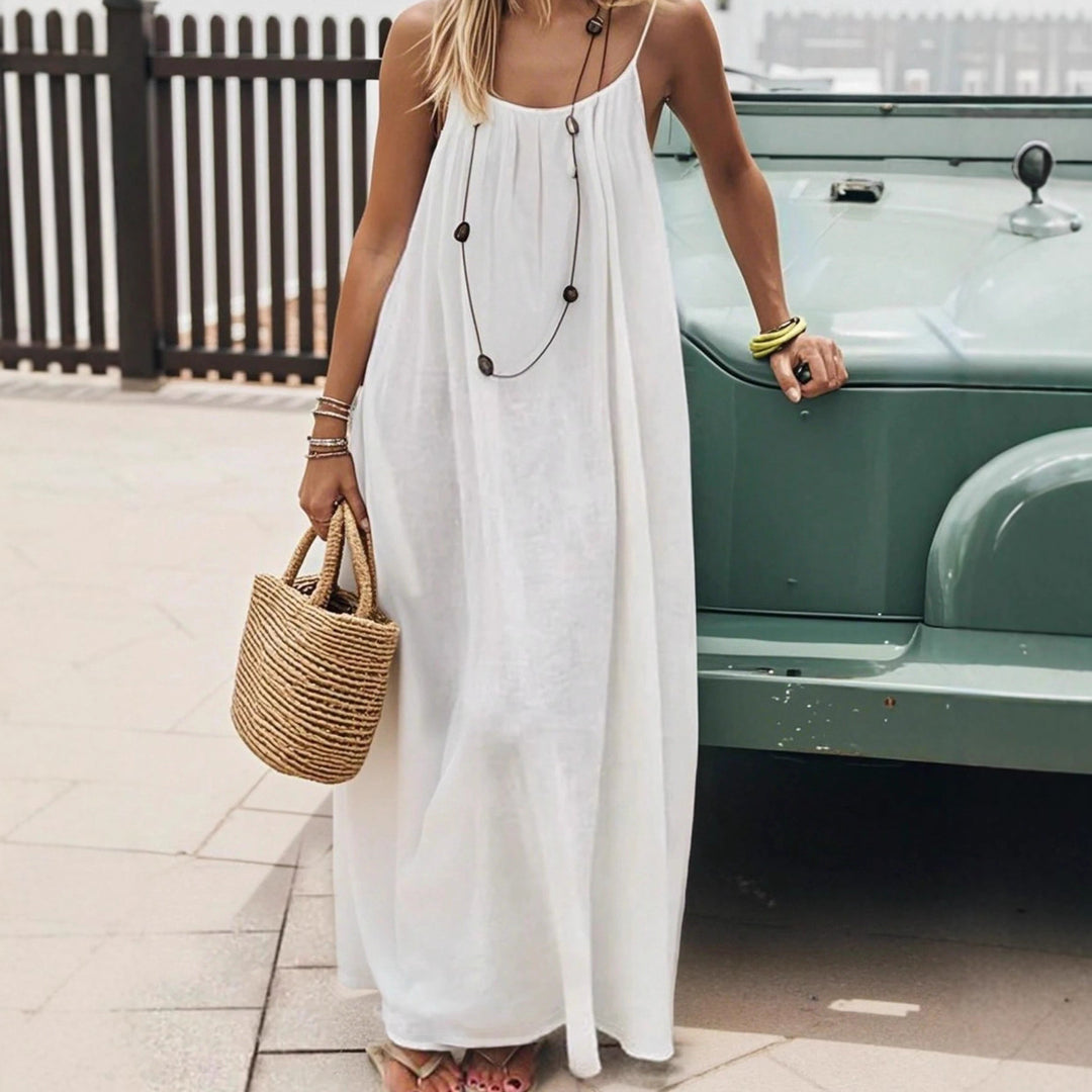 Backless Loose Loungewear Dress