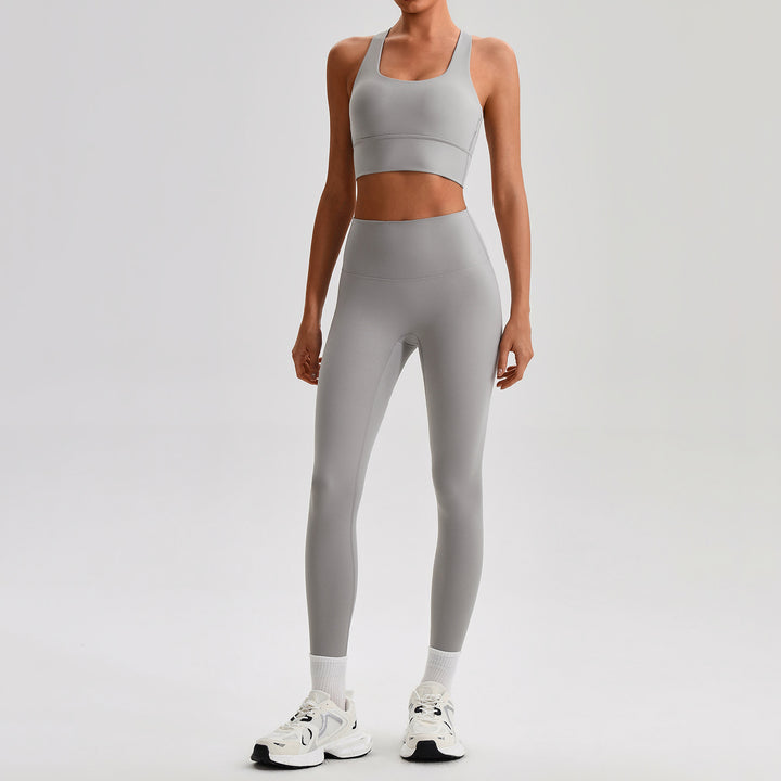 Women Yoga Fitness Set Sports Bra and Leggings