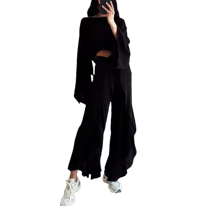 Loose Fit Comfortable Set and relaxed design Beaded Details