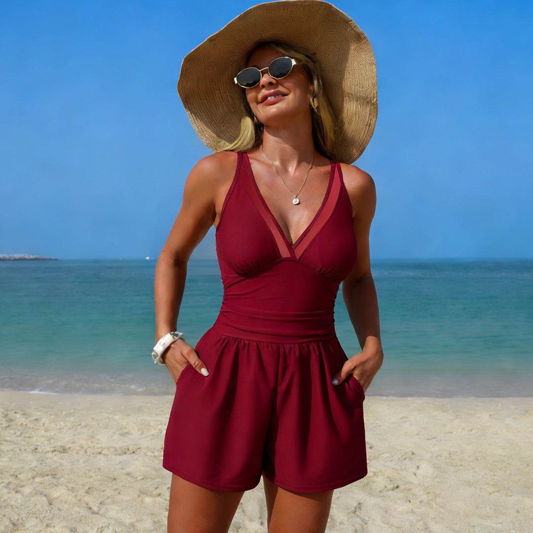 Solid-color women&